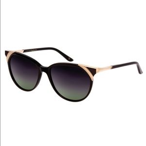Leisure Society Black and 18k gold sunglasses