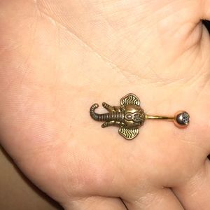 Elephant belly ring