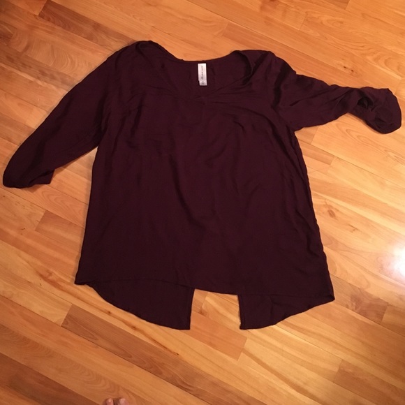 Long 3/4 sleeve top