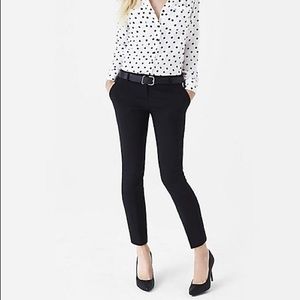 Express Black Columnist Ankle Pant