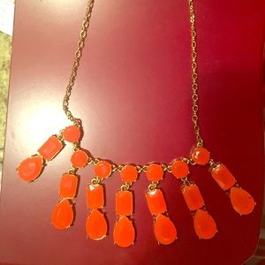 Orange Kate Spade necklace