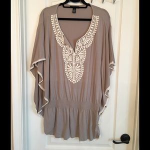 Smocked Waisted Tunic