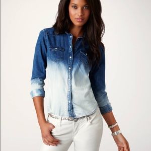 Ombre Denim Jacket