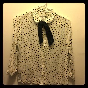Forever 21 polka dot in S