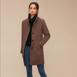 Aritzia cocoon coat