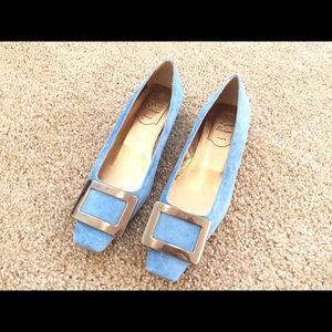 Roger Vivier belle Suede Ballerina flats