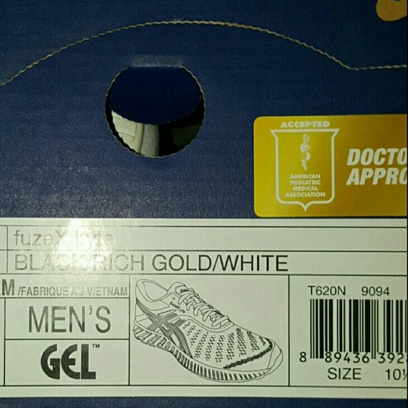 🆕 ASICS Fuzex Lyte Men's Running Shoes - Picture 3 of 3