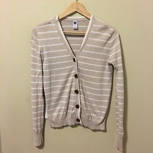 Gap Striped Cardigan