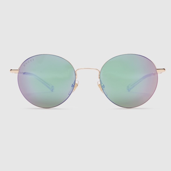 Gucci round frame sunglasses