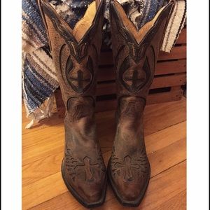 Cross Cowboy Boots - Women's