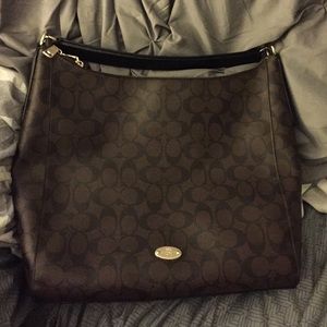 Coach Dark Brown hobo