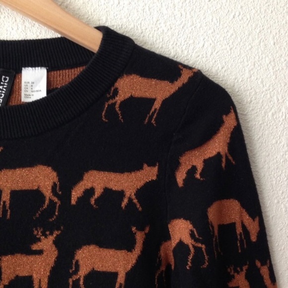 H&M Reindeer Sweater