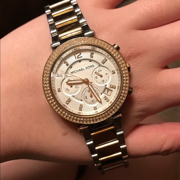 Michael Kors Two Tone Watch!