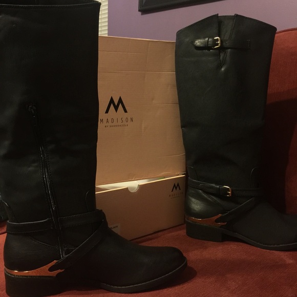 Black Tall Boots - Picture 1 of 4