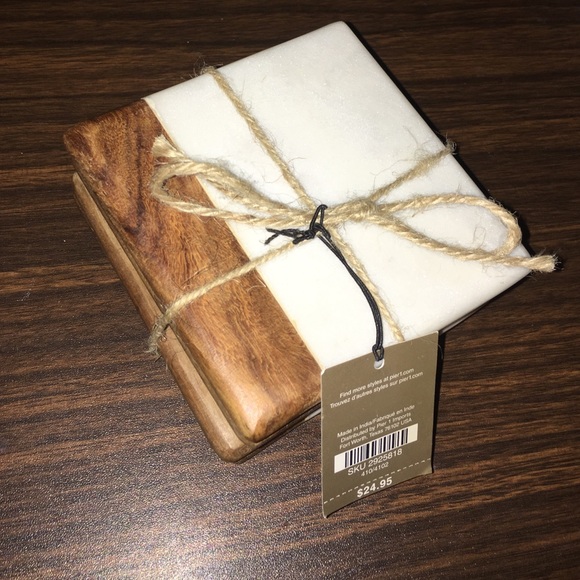 Marble/wood Coasters!