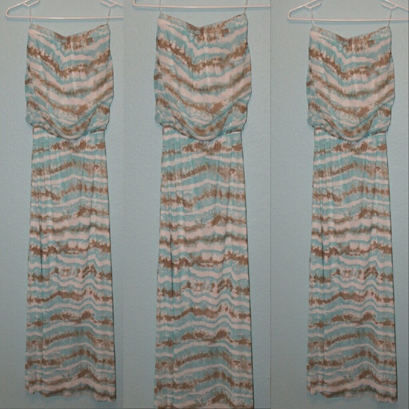 Strapless Maxi Dress