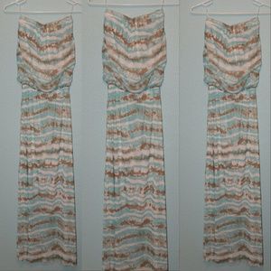 Strapless Maxi Dress