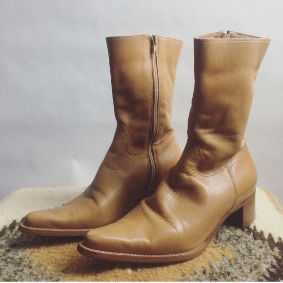 Camel Steve Madden Ankle Boots