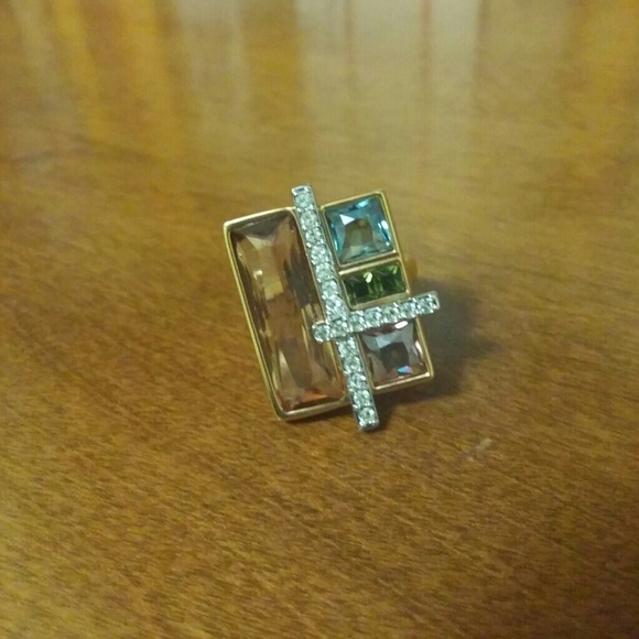 One of a kind vintage cocktail ring