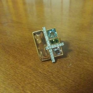 One of a kind vintage cocktail ring