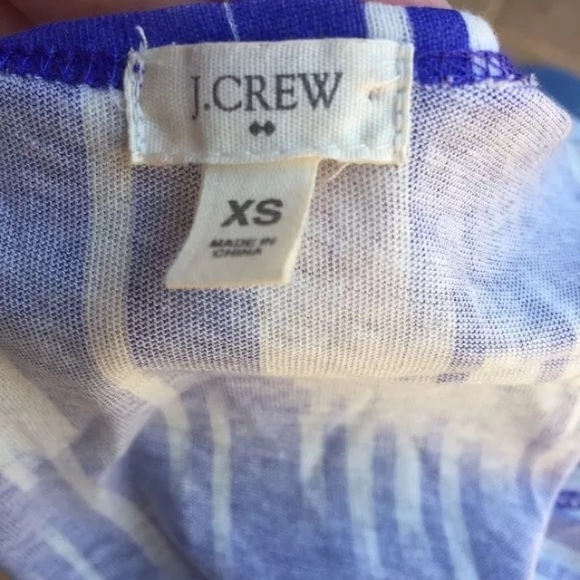 J. Crew Factory Sequin Ikat Tank Size XS - Picture 4 of 4