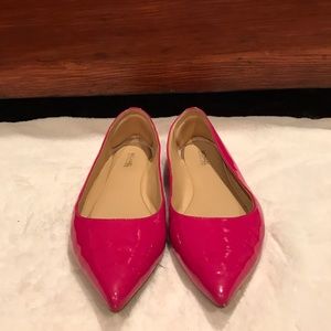 Michael Kors Pink Pointed Toe Flats