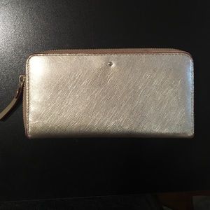 Kate Spade New York Cedar Street Metallic Wallet