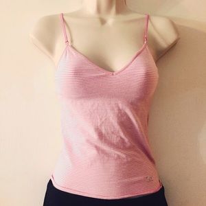 super cute victoria's secret pink striped cami