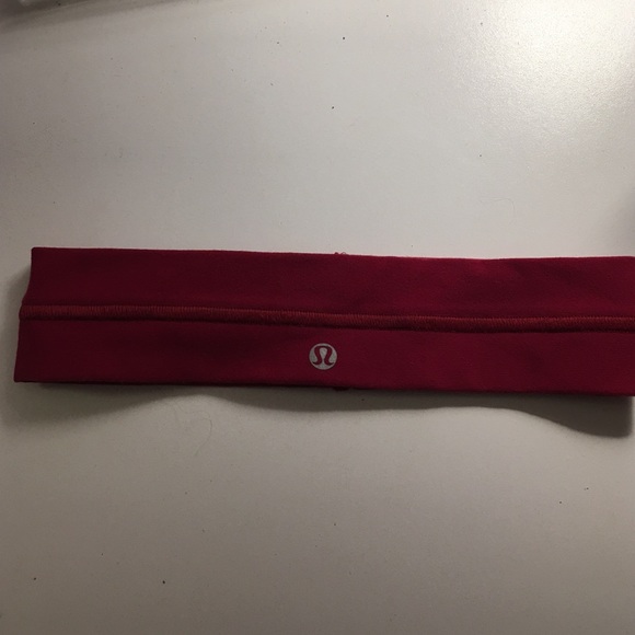 Lululemon red headband