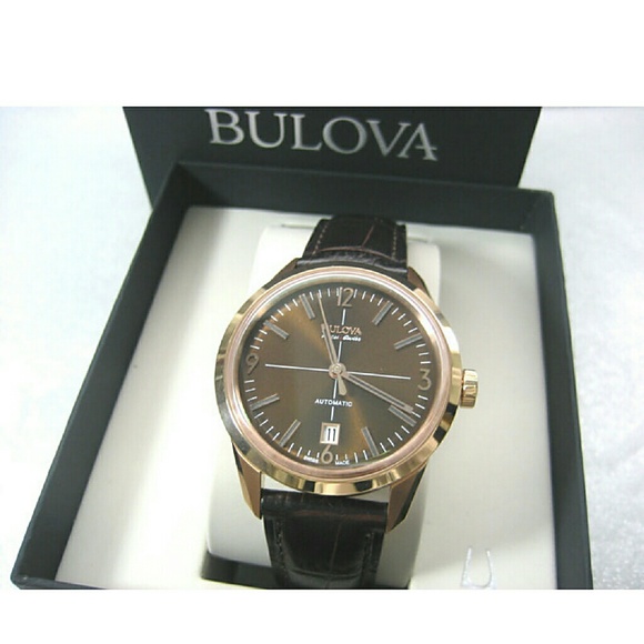 NWT $1,295 Bulova Accu-Swiss Automatic watch