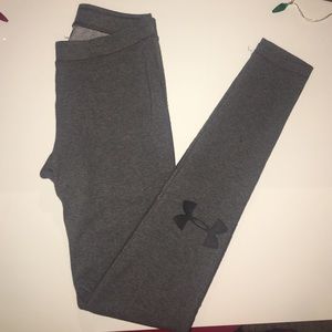 All grey Under Armour leggings