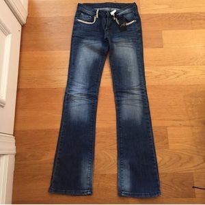 A7 Swarovski crystal jeans!
