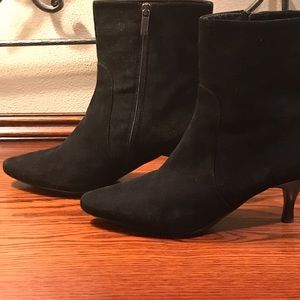 Aquatalia suede ankle bootie