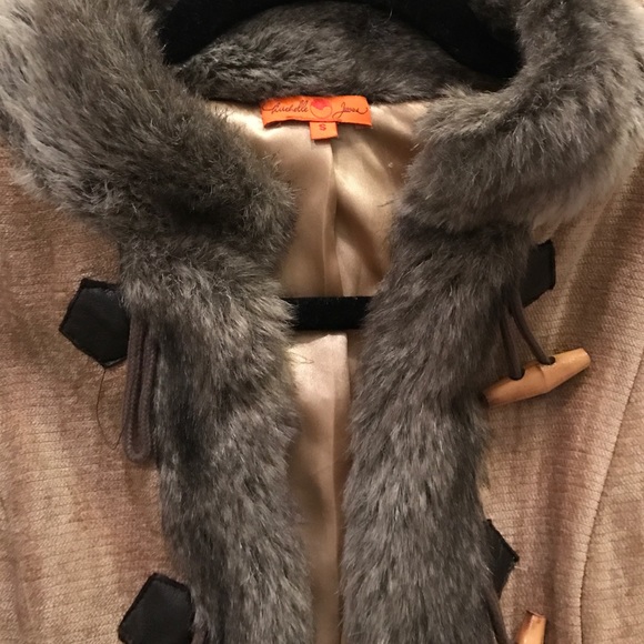 Silk and fur coat - Picture 2 of 2