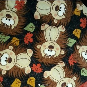 Lularoe OS hedgehog leggings