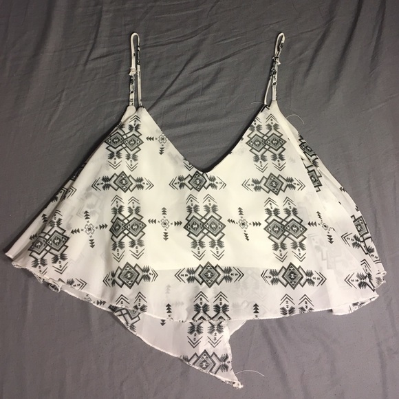 White Crop Top