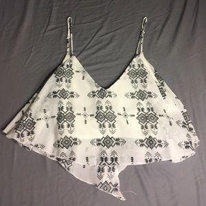 White Crop Top