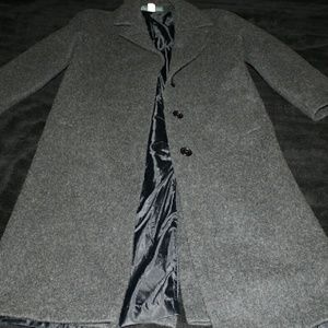WOMEN'S 100% WOOL TRENCH COAT