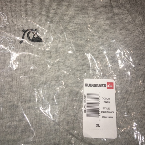 🆕Quiksilver Men's  Kelvin Hoody Sweater - Picture 4 of 4