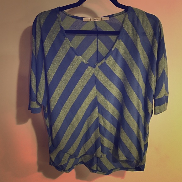 Loose Fitting Chevron Top