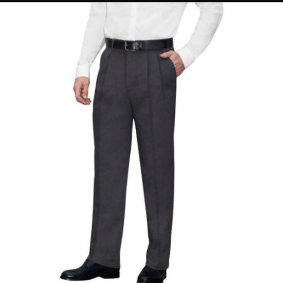 George Slacks suit highquality charcoal grey 34x30