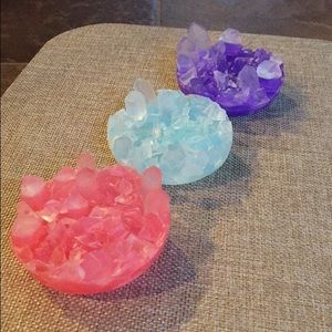 RESERVED 3 Crystal Cluster Soaps