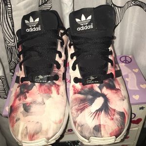 Adidas ZX Flux Pink Flowers