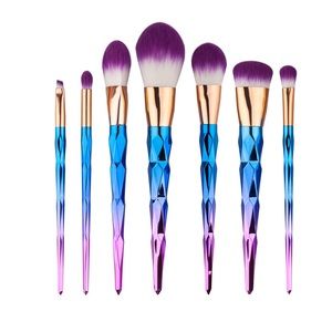 Contour foundation makeup brushes set