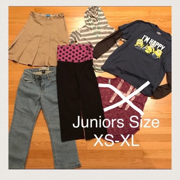 PINK Victoria's Secret Other - MIXED LOT OF FIVE JUNIORS Clothing Items