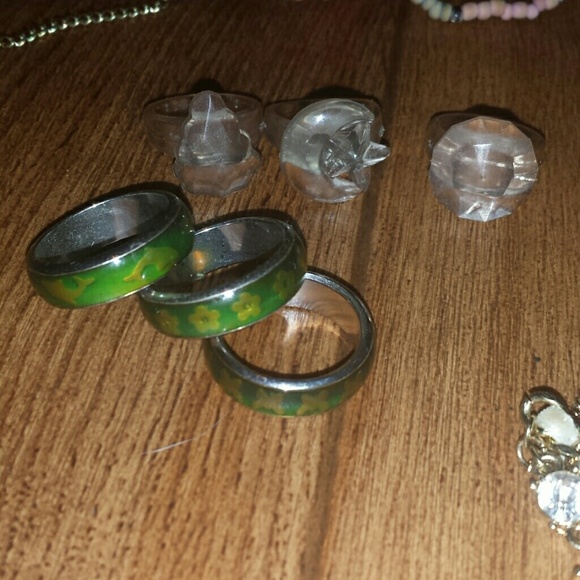 Jewelry - Reserved-- 6 ring bundle