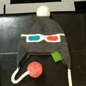 Kate spade 3d glasses ski beanie