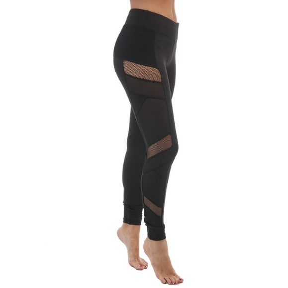 Pants - 🔥COMING SOON Mesh Panel Work Out Leggings