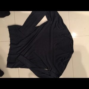 Gap Navy blue long sleeve V Neck