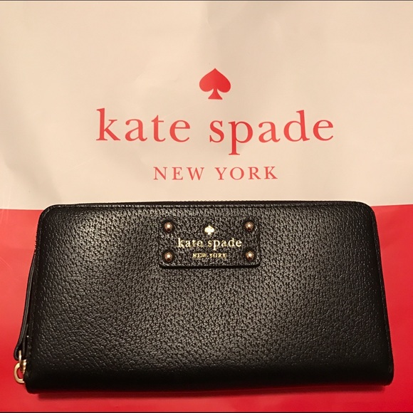 NWT Kate Spade Black Wellesley Neda